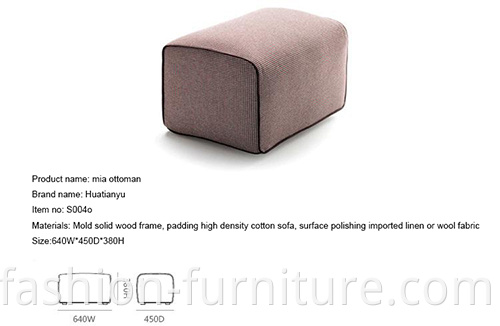 Mia Ottoman Stool